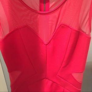 Xs hot pink dress